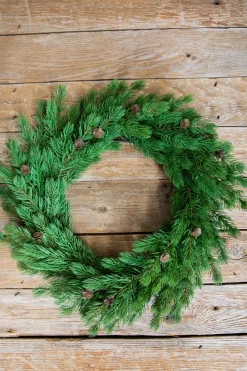 24” Just Cut Spruce Wreath