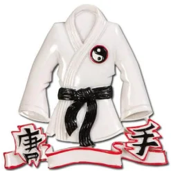 3.5" Karate Jacket Customizable Ornament