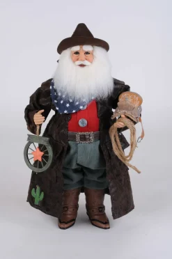 17" Karen Didion Cowboy Santa