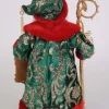 Karen Didion Evergreen and Crimson Santa