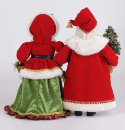 Karen Didion Lighted Strolling Mr. and Mrs. Claus