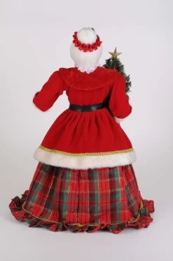 20" Karen Didion Lighted Traditional Mrs. Claus