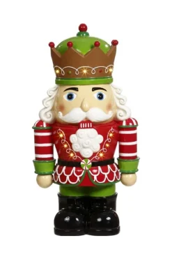18.5" King Nutcracker with Lights - Mark Roberts