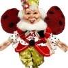 19.5" Lady Bug Elf - Mark Roberts