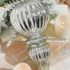 12" Lantern Antique Mercury Glass Ornament