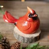Large Resin Cardinal Figurine