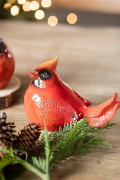 Large Resin Cardinal Figurine