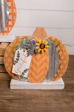 Layered Pumpkin Decor