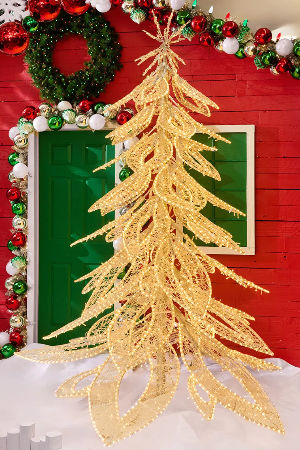 9' LED Christmas Tree - Warm/Cool White