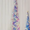 LED Iridescent Trees (Battery Operated) - Set of 2