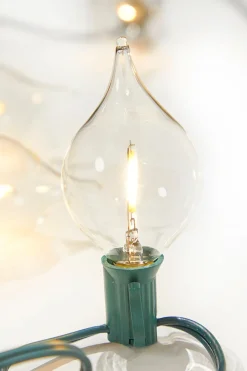 128" LED Retro Kismet Light Strand X8 - Clear