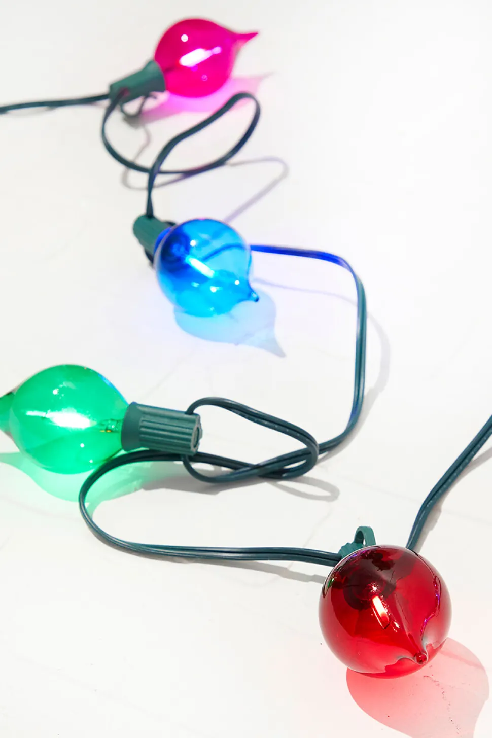 128" LED Retro Kismet Light Strand X8 - Multi