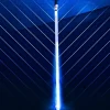 24" LED Snowfall Tube - Blue