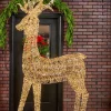 8.9' LED Standing Reindeer - 5200L