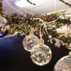 LED String Lights with Clear Balls - 4” Orbs