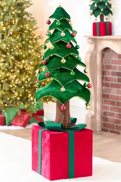 59" Lighted Collapsible Holiday Tree
