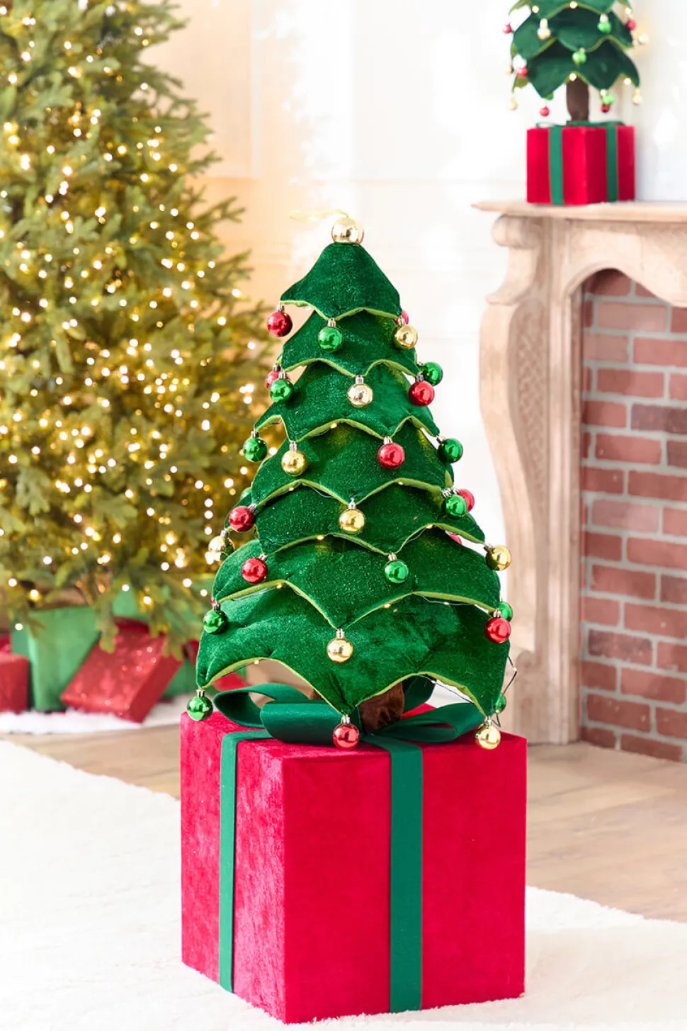59" Lighted Collapsible Holiday Tree