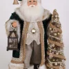 Lighted Emerald Woods Santa
