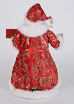 Lighted Peace on Earth Santa