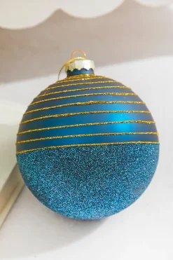 4” Line Ball Ornament