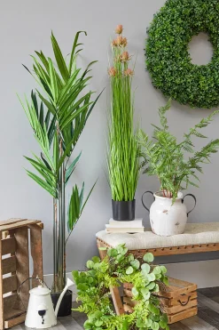 33" Luxe Potted Fern
