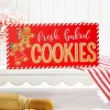12.5"L x 6"H "Fresh Baked Cookies" Sign