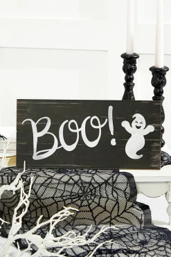 12.5"L x 6"W Boo with Ghost