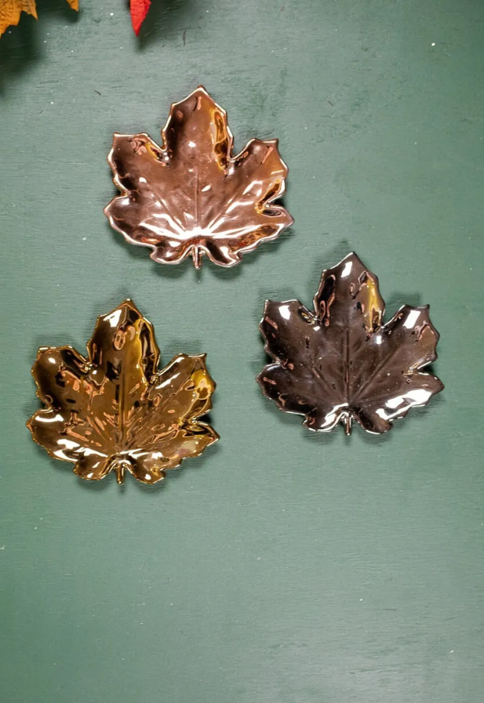 Maple Leaf Trinket Dish