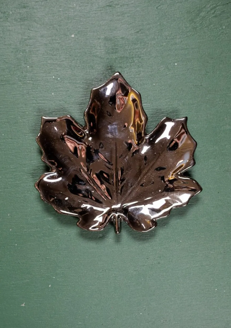 Maple Leaf Trinket Dish