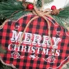 10” Merry Christmas Ornament