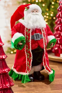 18" "Merry Kissmas" Standing Santa