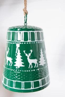 10” Metal Christmas Bell