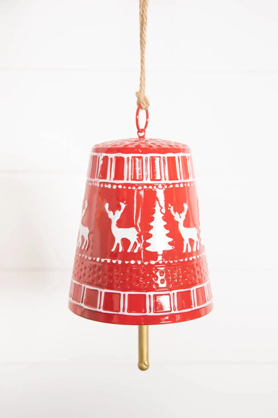 10” Metal Christmas Bell