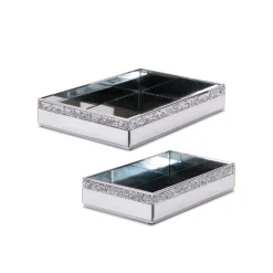 Metal/Glass Tray - Small