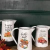 15.5” Metal Harvest Pitcher