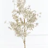 26" Metallic Leaf Spray
