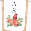 31.5” Metal & Wood Christmas Wall Decor