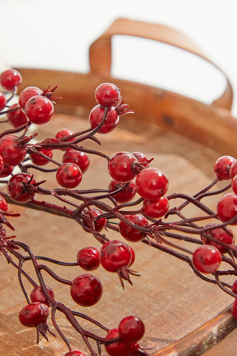 23” Mini Crabapple Spray