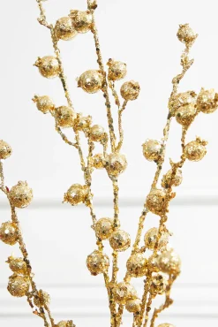 30” Mini Pomegranate Glitter - Gold