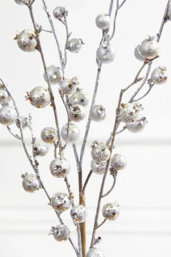 30” Mini Pomegranate Glitter - Platinum