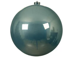 5.5" Misty Blue Shatterproof Ornament