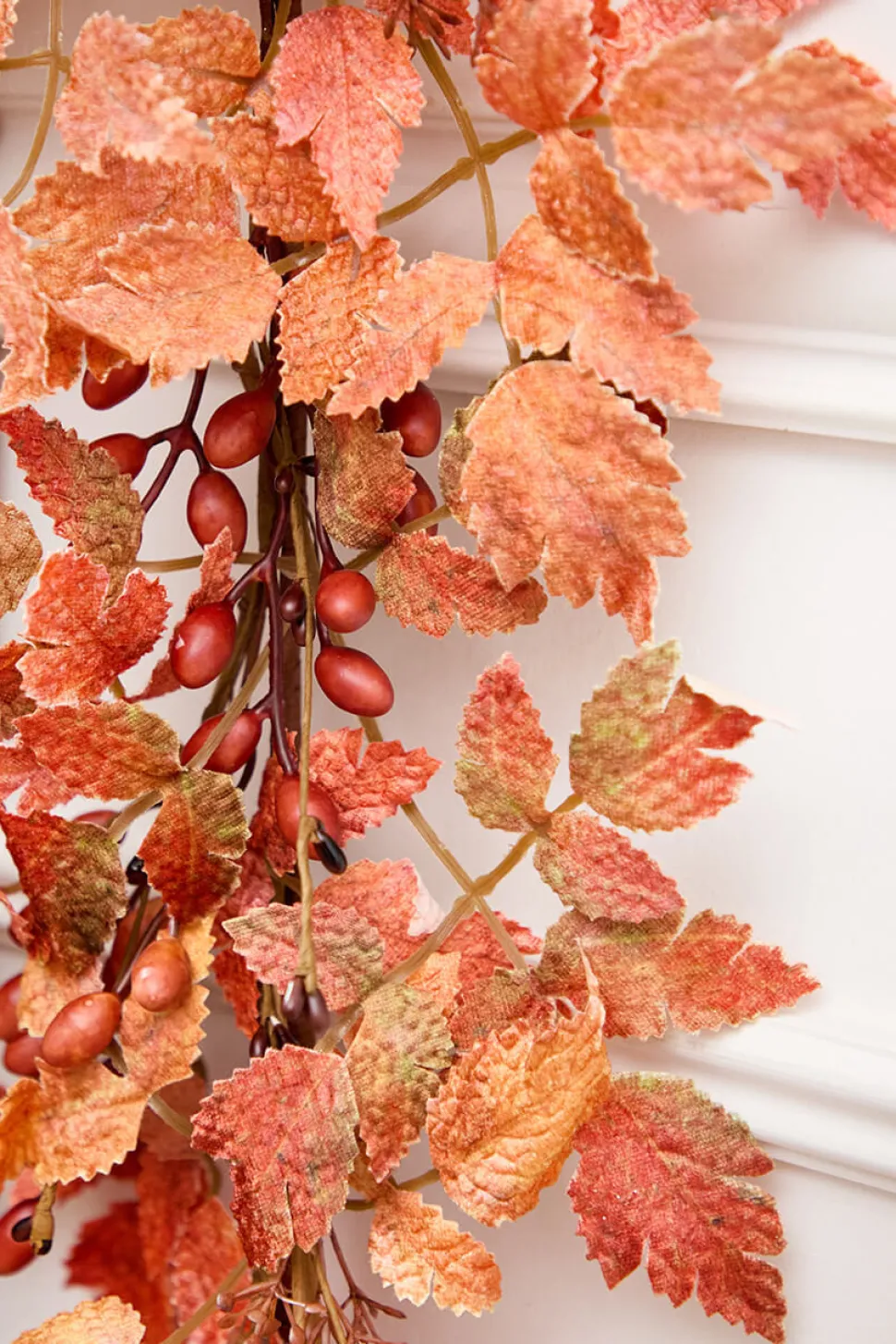 5' Mixed Fall Leaf Garland