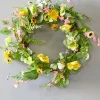 24" Mixed Flower Wreath