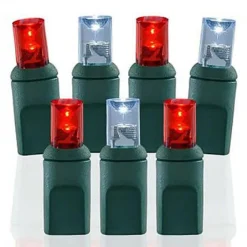 5mm Cool White/Red - 70L 4" Spacing
