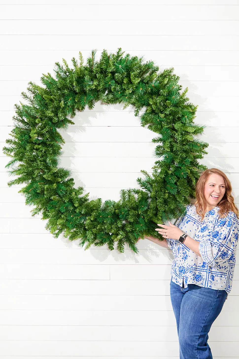 60" Montana Pine Wreath