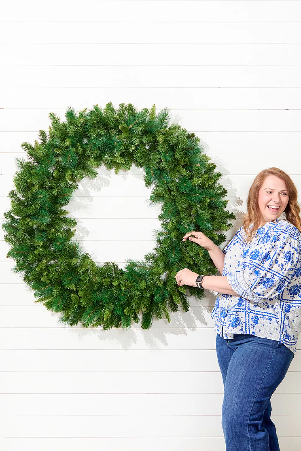 48" Montana Pine Wreath