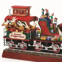 16" Mr. Christmas Animated Santa's Express Train