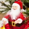 43" Mr. Christmas Animated Santa's Crane