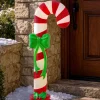 42" Mr. Christmas Illuminated Blow Mold Candy Cane