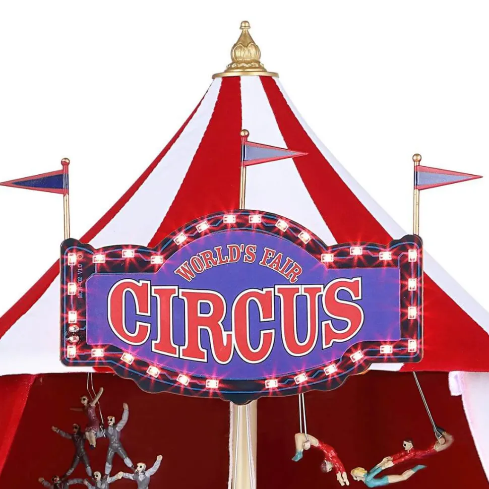 12" Mr. Christmas 90th Anniversary World's Fair Big Top Circus